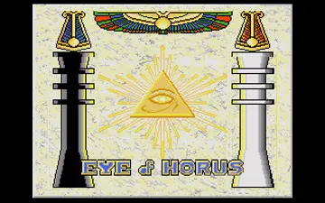 Eye of Horus screen shot title